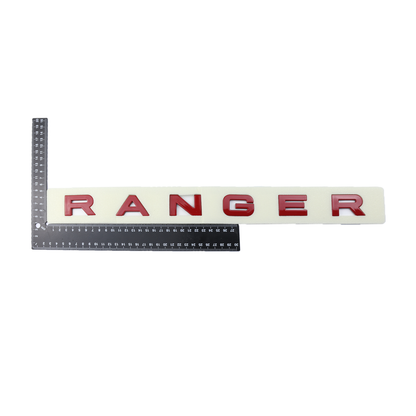 Ranger Kırmızı Bagaj Yazısı Ford Uyumlu