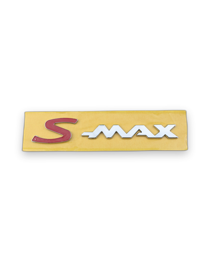 S-MAX Krom Kırmızı Bagaj Yazısı Ford Uyumlu
