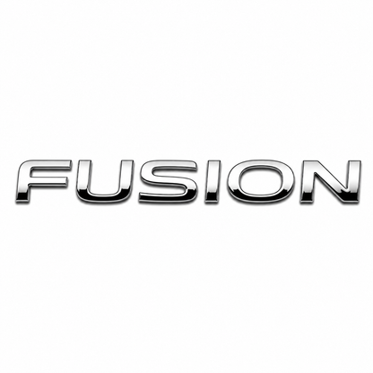 Fusion 2001-2012 Krom Bagaj Yazısı Ford Uyumlu