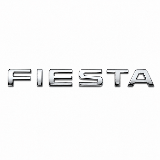 Fiesta 2002-2008 Krom Bagaj Yazısı Ford Uyumlu