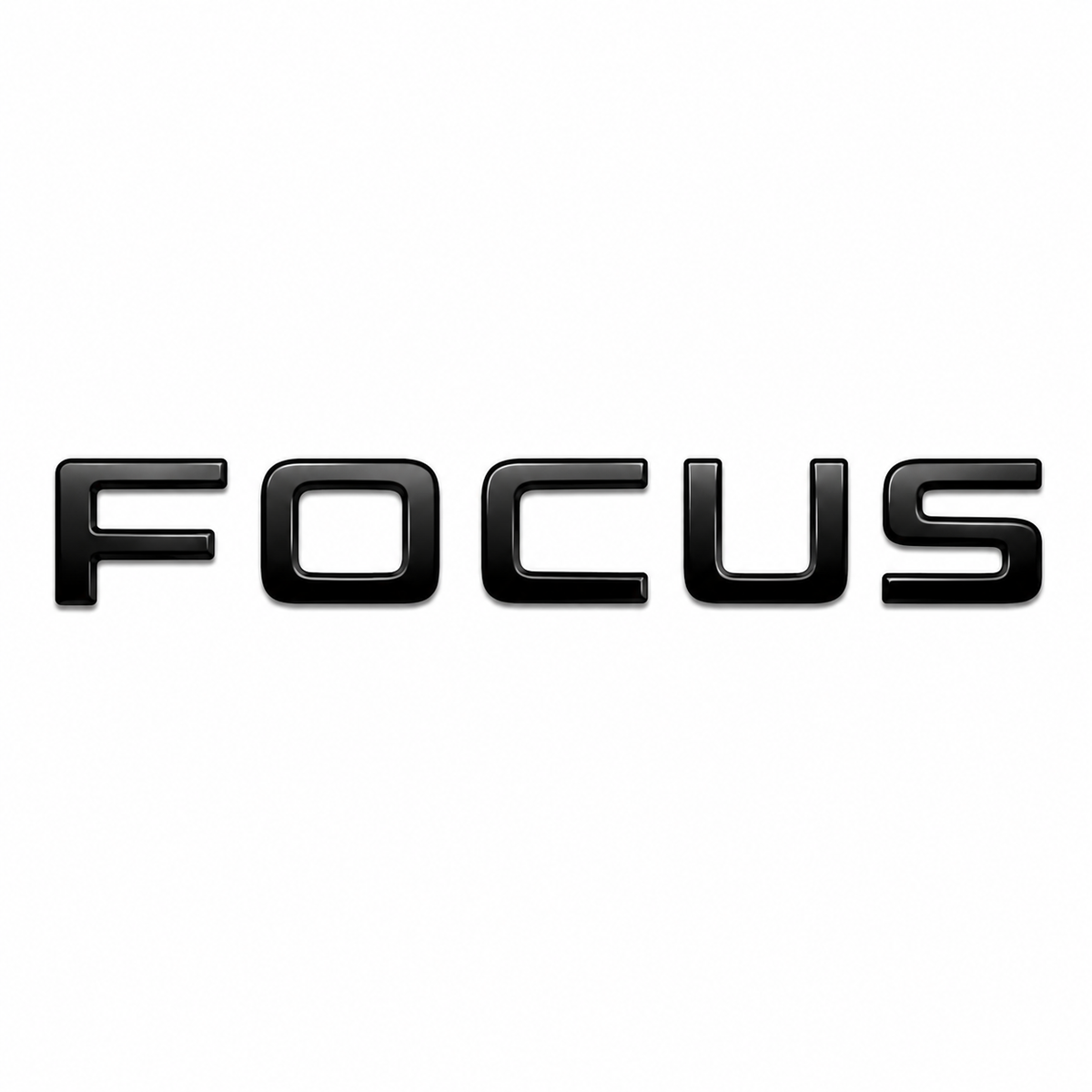 Focus Uzun Siyah Bagaj Yazısı Ford Uyumlu