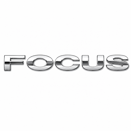 Focus 2004-2011 Krom Bagaj Yazısı Ford Uyumlu