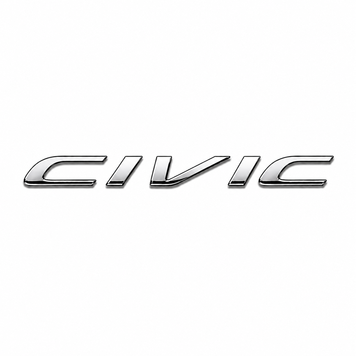 Civic 2012-2018 Krom Bagaj Yazısı Honda Uyumlu