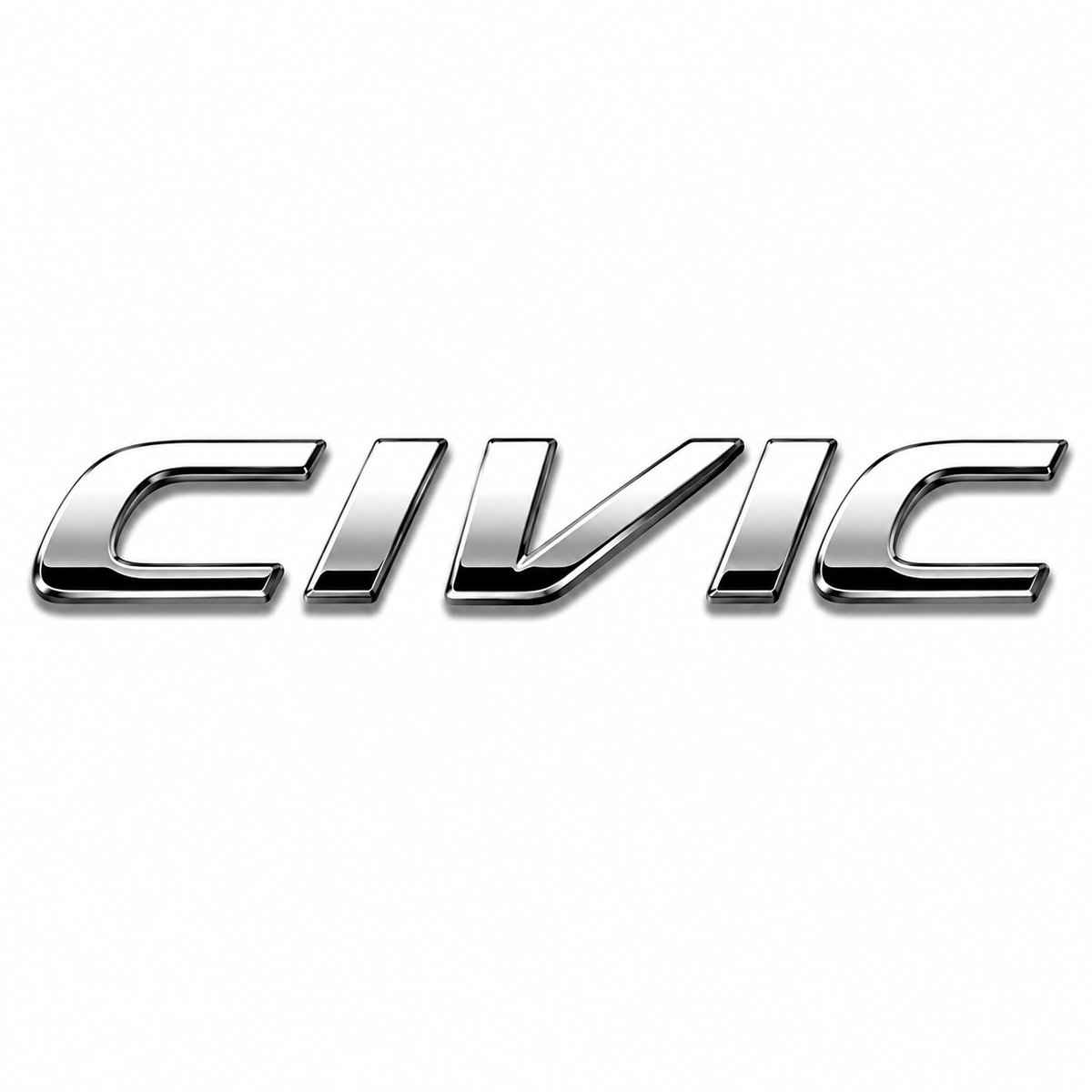 Civic 1996-2000 Krom Bagaj Yazısı Honda Uyumlu