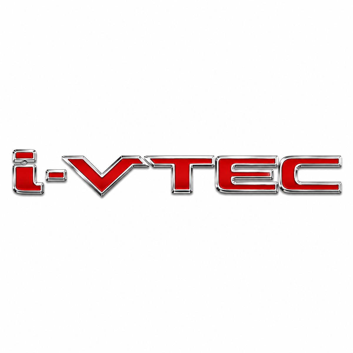 i-VTEC Krom Kırmızı Bagaj Yazısı Honda Uyumlu