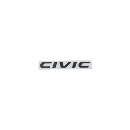 Civic Parçalı Siyah Bagaj Yazısı Honda Uyumlu