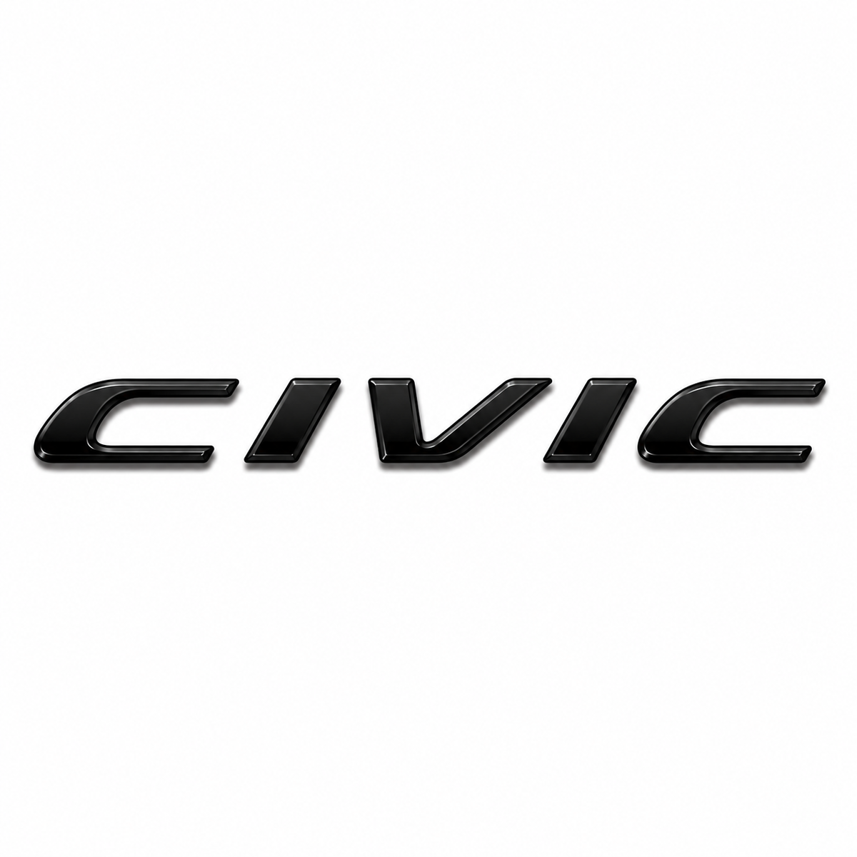 Civic Parçalı Siyah Bagaj Yazısı Honda Uyumlu