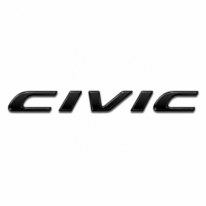 Civic Parçalı Siyah Bagaj Yazısı Honda Uyumlu