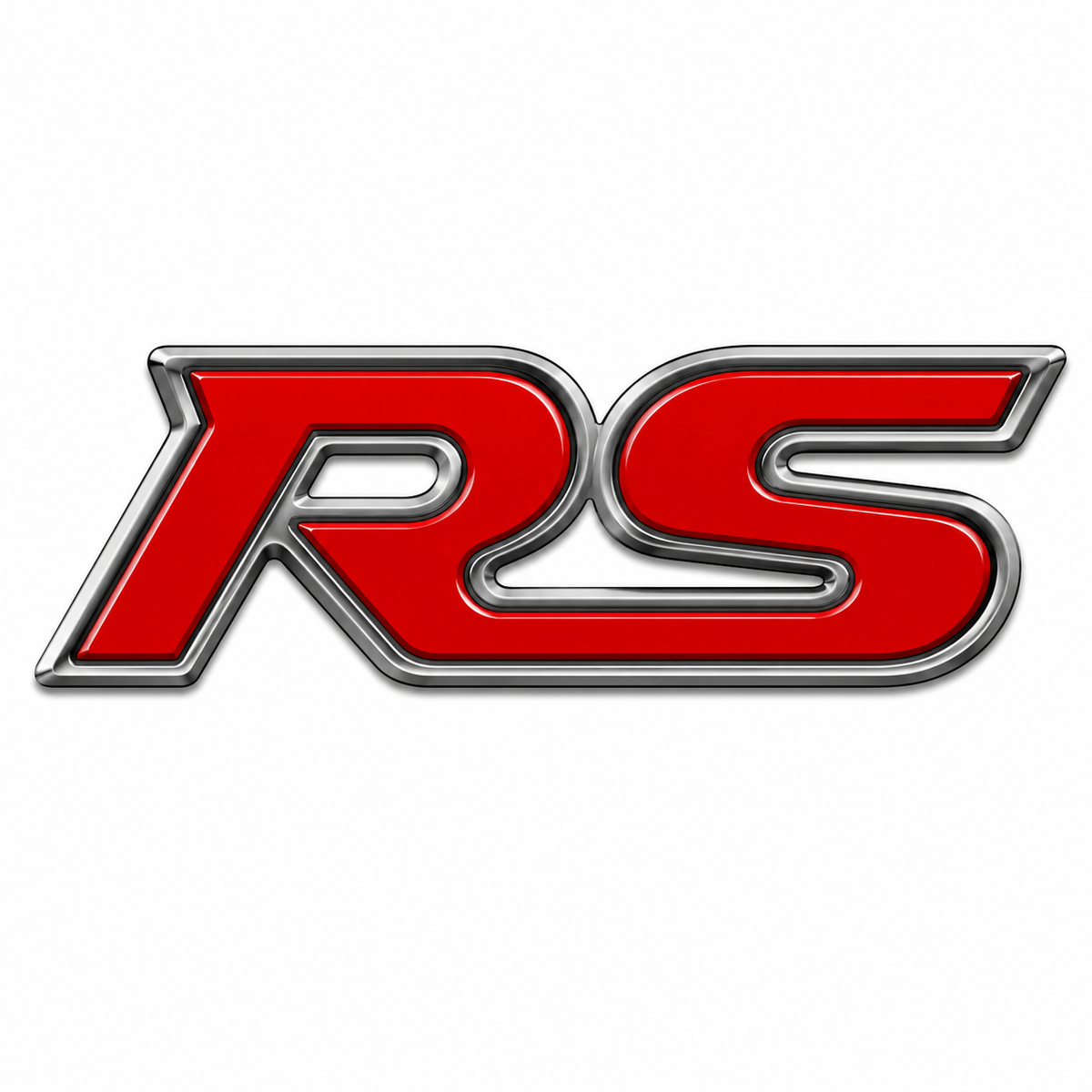 RS Krom Kırmızı Bagaj Yazısı Honda Uyumlu