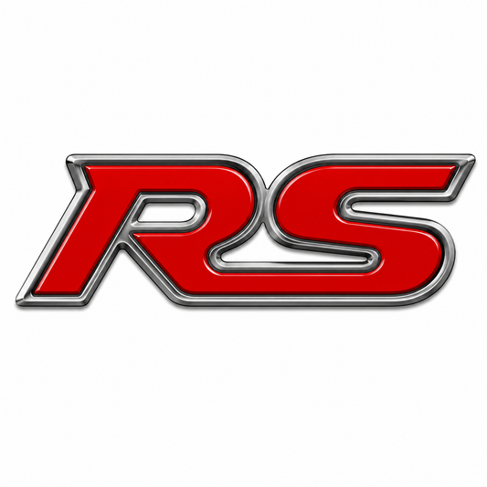 RS Krom Kırmızı Bagaj Yazısı Honda Uyumlu