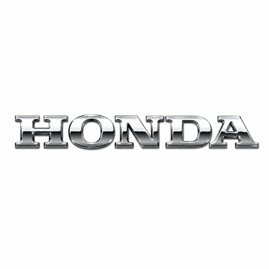 Honda 1998-2002 Krom Bagaj Yazısı Honda Uyumlu