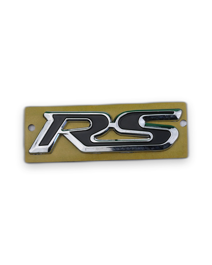 RS Honda için RS yazısı Siyah Krom Bagaj Yazısı Honda Uyumlu