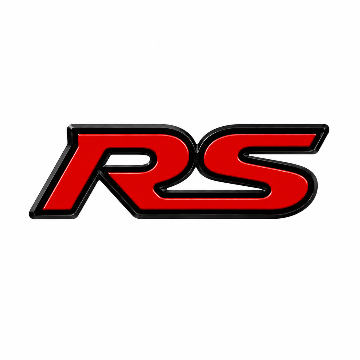 RS Siyah Kırmızı Bagaj Yazısı Honda Uyumlu