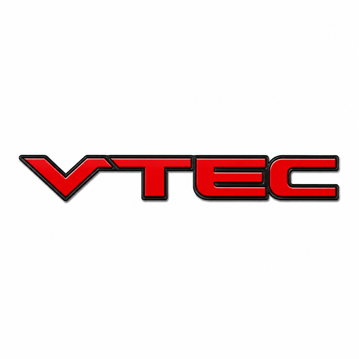 VTEC Kırmızı Bagaj Yazısı Honda Uyumlu