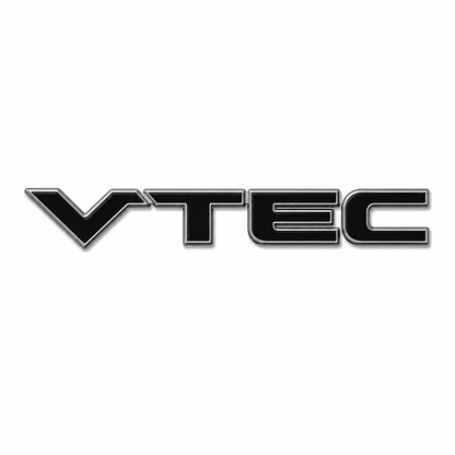 VTEC Siyah Krom Bagaj Yazısı Honda Uyumlu