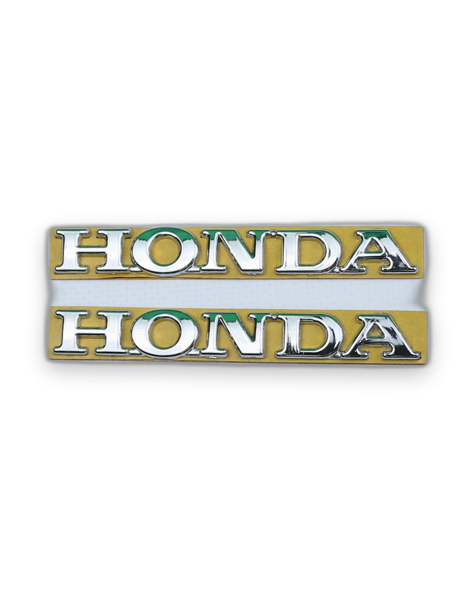 Honda Küçük Krom Bagaj Yazısı Honda Uyumlu