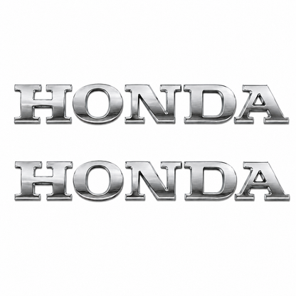 Honda Küçük Krom Bagaj Yazısı Honda Uyumlu