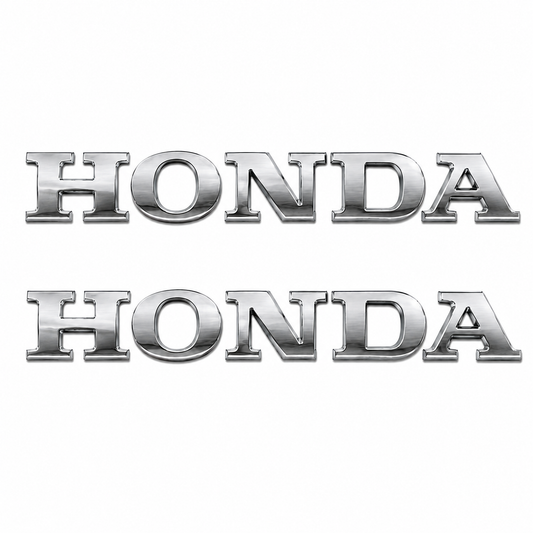 Honda Küçük Krom Bagaj Yazısı Honda Uyumlu