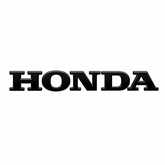 Honda Siyah Bagaj Yazısı Honda Uyumlu