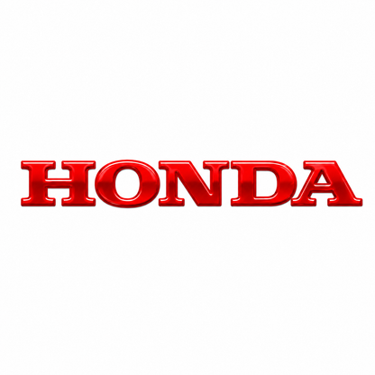 Honda Kırmızı Bagaj Yazısı Honda Uyumlu