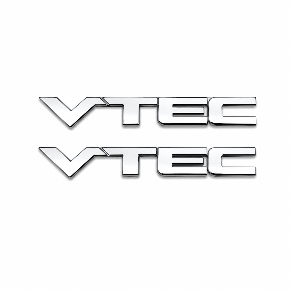 VTEC 2'li set Krom Çamurluk Yazısı Honda Uyumlu