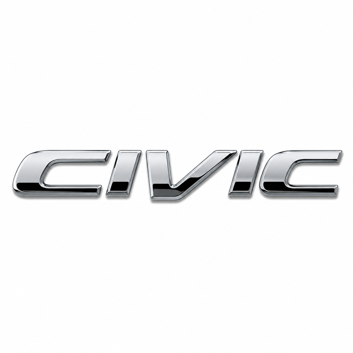Civic Krom Bagaj Yazısı Honda Uyumlu