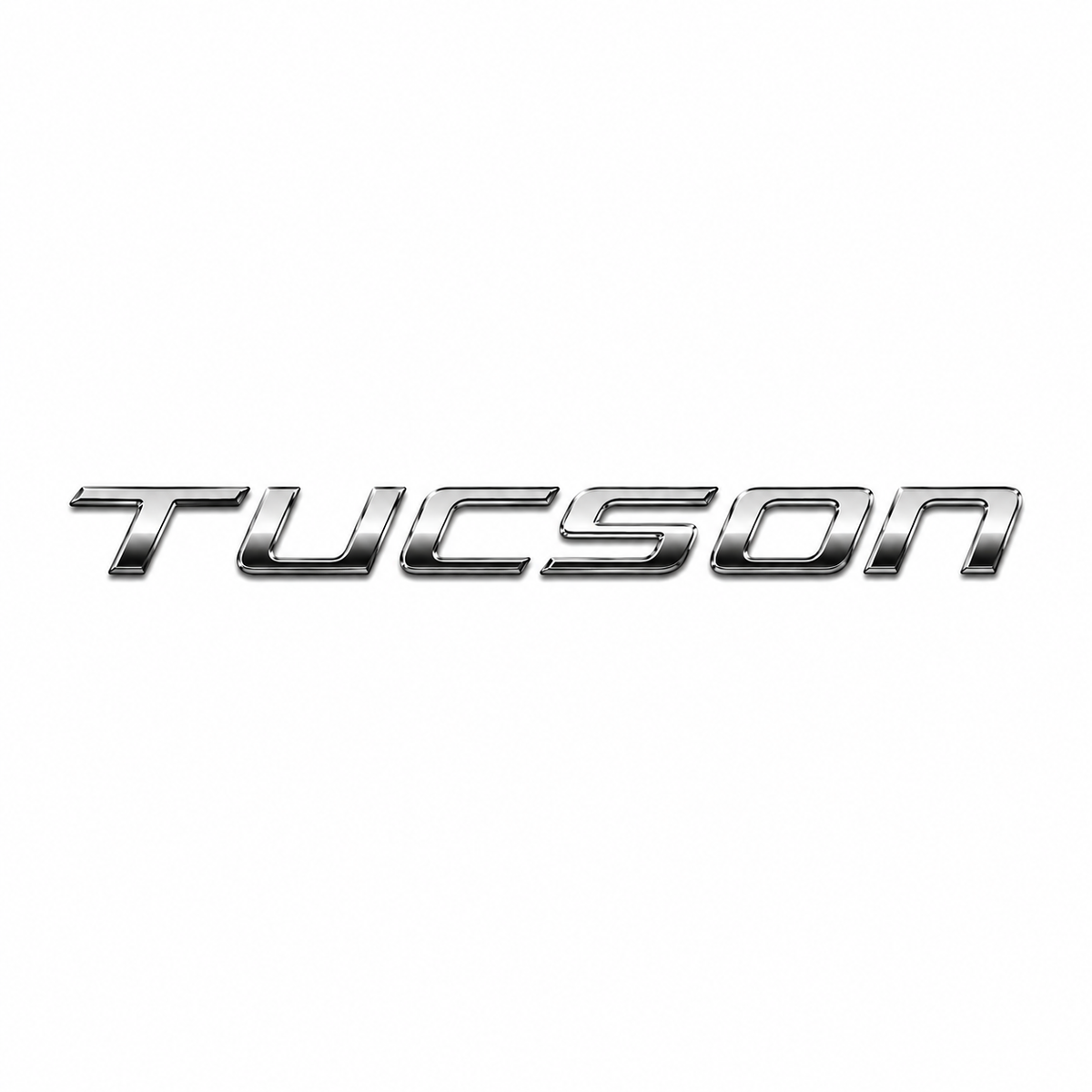 Tucson Stok adında E.M. ifadesi yer almaktadır; anlamı kaynak veride açıklanmamıştır. Siyah Bagaj Yazısı Hyundai Uyumlu