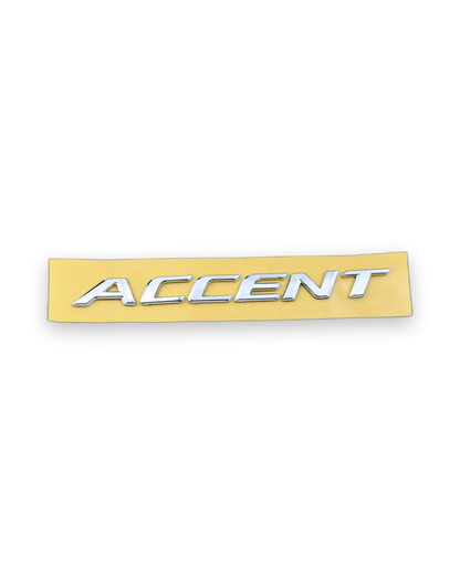 Accent 2011-2019 Krom Bagaj Yazısı Hyundai Uyumlu