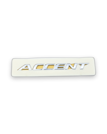 Accent 2011-2019 Krom Bagaj Yazısı Hyundai Uyumlu