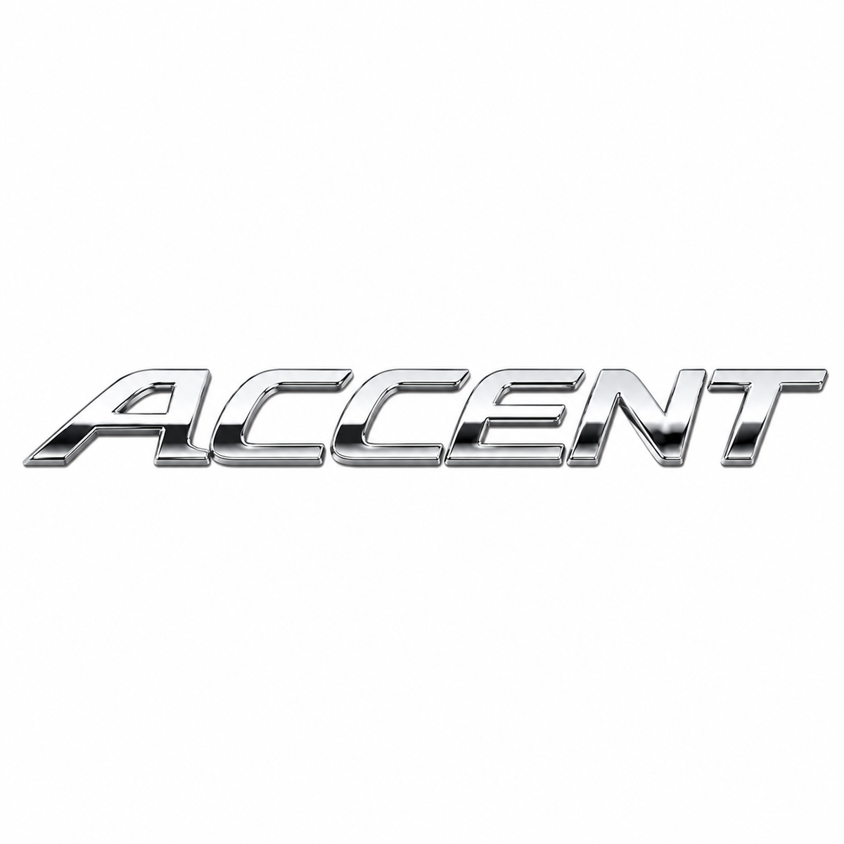 Accent 2011-2019 Krom Bagaj Yazısı Hyundai Uyumlu