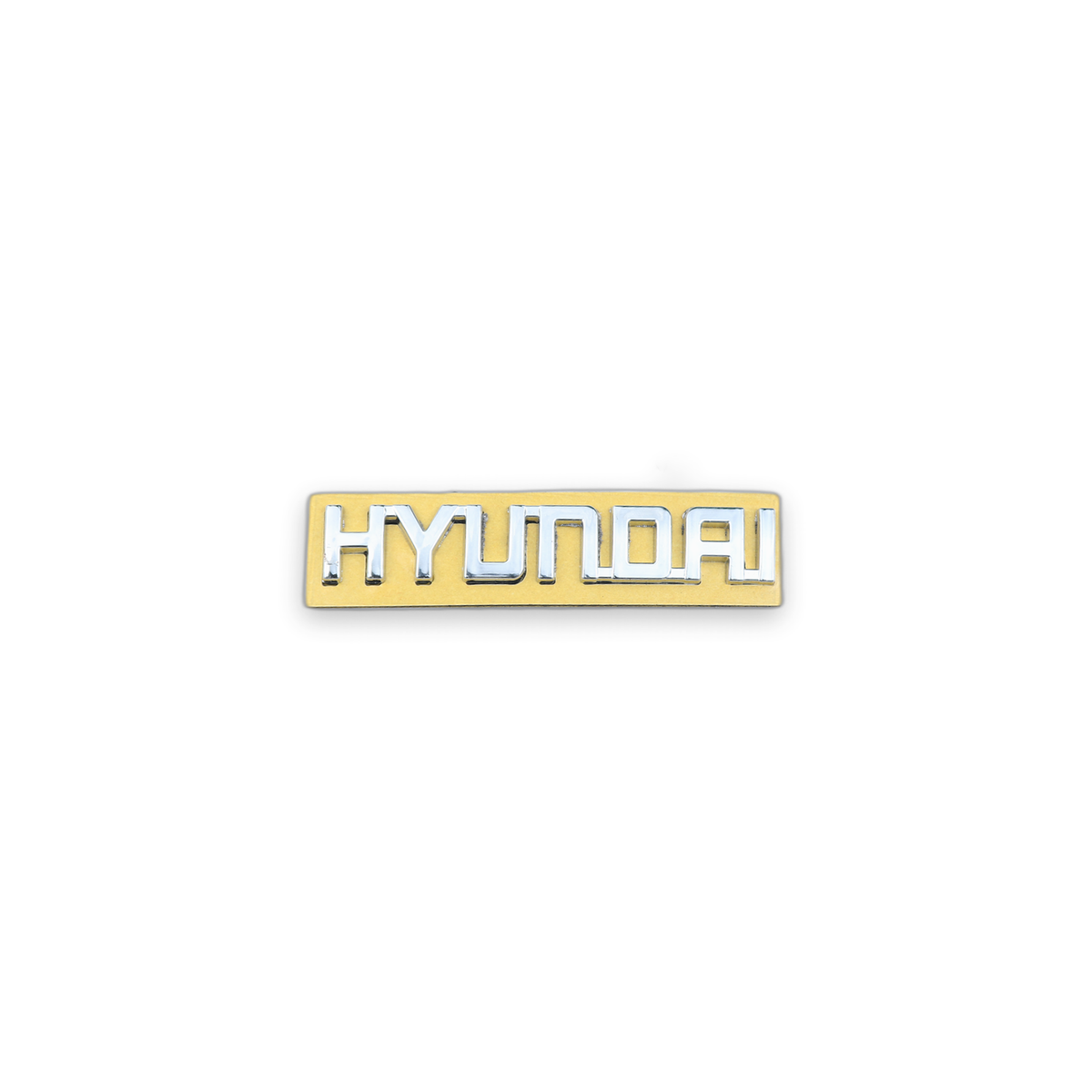 Hyundai Küçük, 2004-2010 Krom Bagaj Yazısı Hyundai Uyumlu