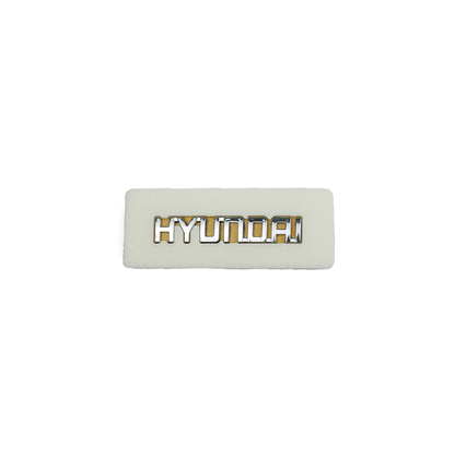 Hyundai Küçük, 2004-2010 Krom Bagaj Yazısı Hyundai Uyumlu