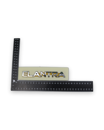 Elantra 2003-2006 Krom Bagaj Yazısı Hyundai Uyumlu