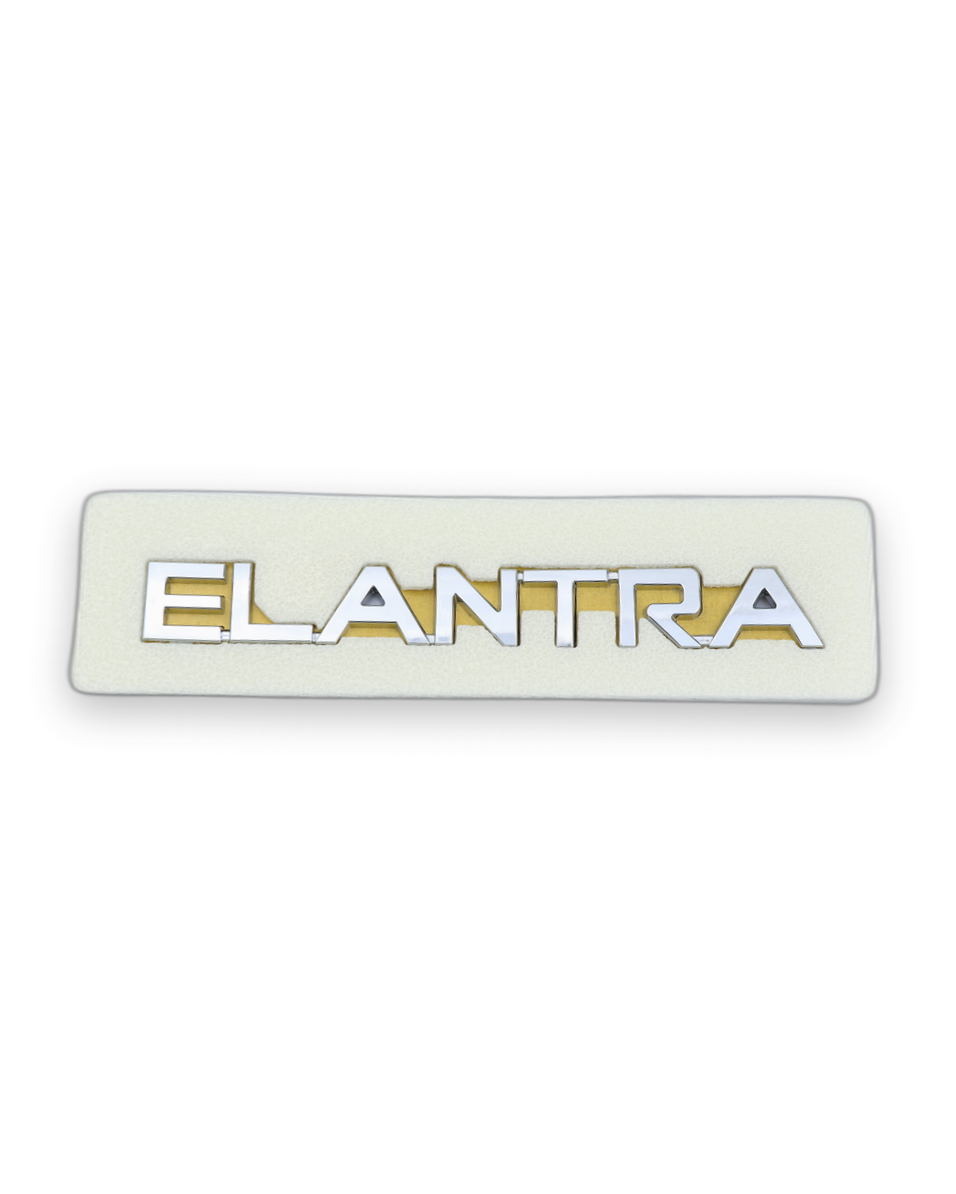 Elantra 2003-2006 Krom Bagaj Yazısı Hyundai Uyumlu