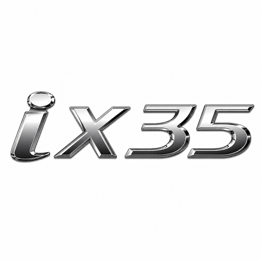 ix35 Krom Bagaj Yazısı Hyundai Uyumlu