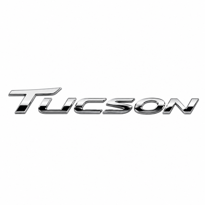 Tucson 2016-2020 Krom Bagaj Yazısı Hyundai Uyumlu