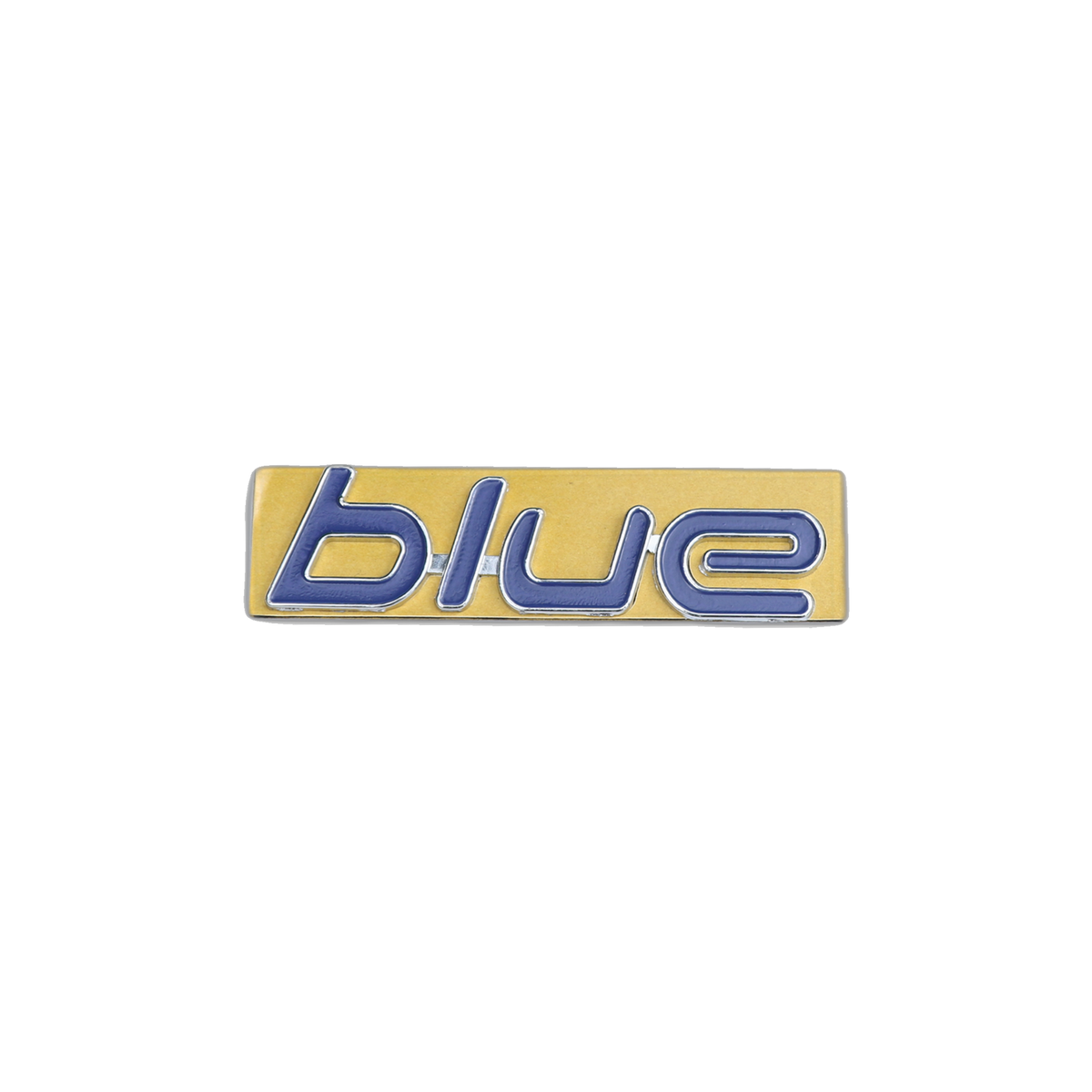 BLUE Küçük, 2011-2018 Krom Mavi Bagaj Yazısı Hyundai Uyumlu