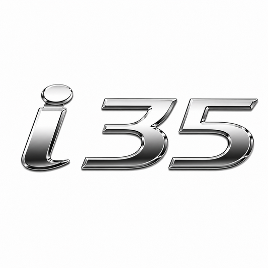 i35 Krom Bagaj Yazısı Hyundai Uyumlu