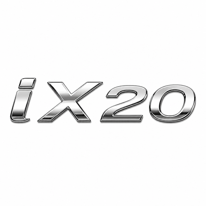 ix20 Krom Bagaj Yazısı Hyundai Uyumlu