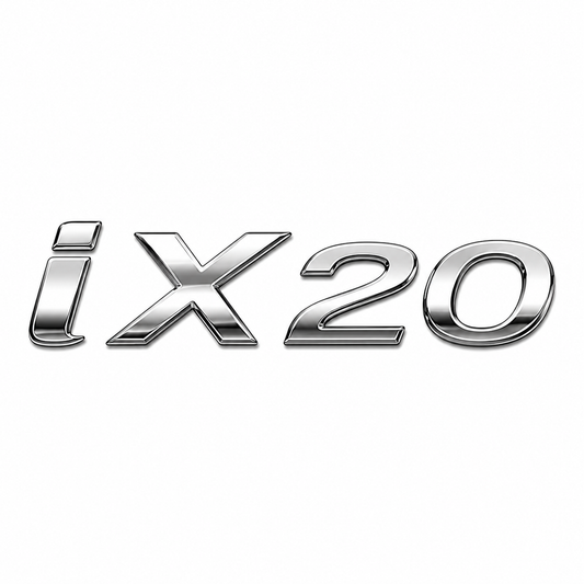 ix20 Krom Bagaj Yazısı Hyundai Uyumlu