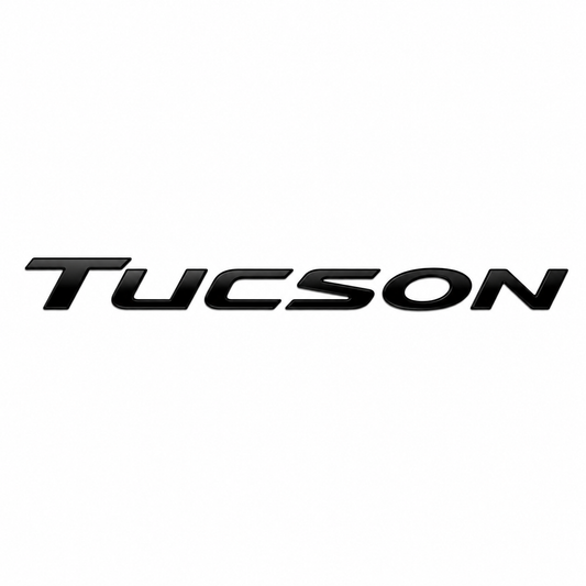 Tucson 2016-2020 Siyah Bagaj Yazısı Hyundai Uyumlu