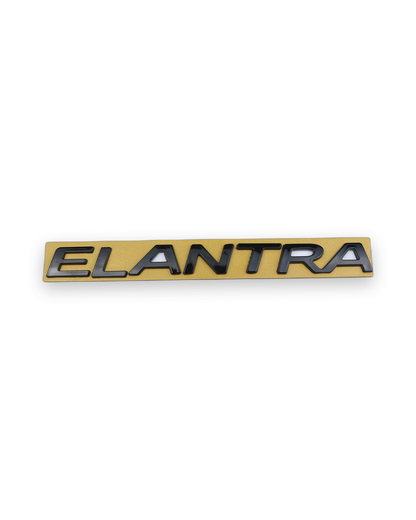 Elantra 2011-2015 Siyah Bagaj Yazısı Hyundai Uyumlu
