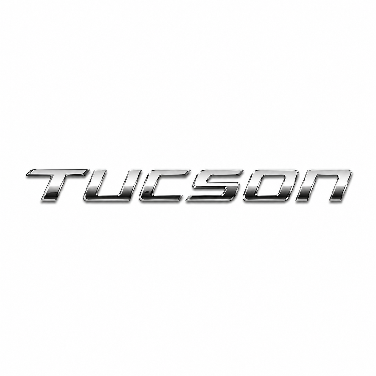Tucson 2022 ve sonrası Krom Bagaj Yazısı Hyundai Uyumlu