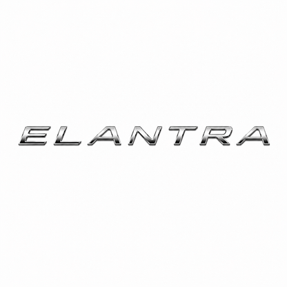 Elantra Y.M. Krom Bagaj Yazısı Hyundai Uyumlu