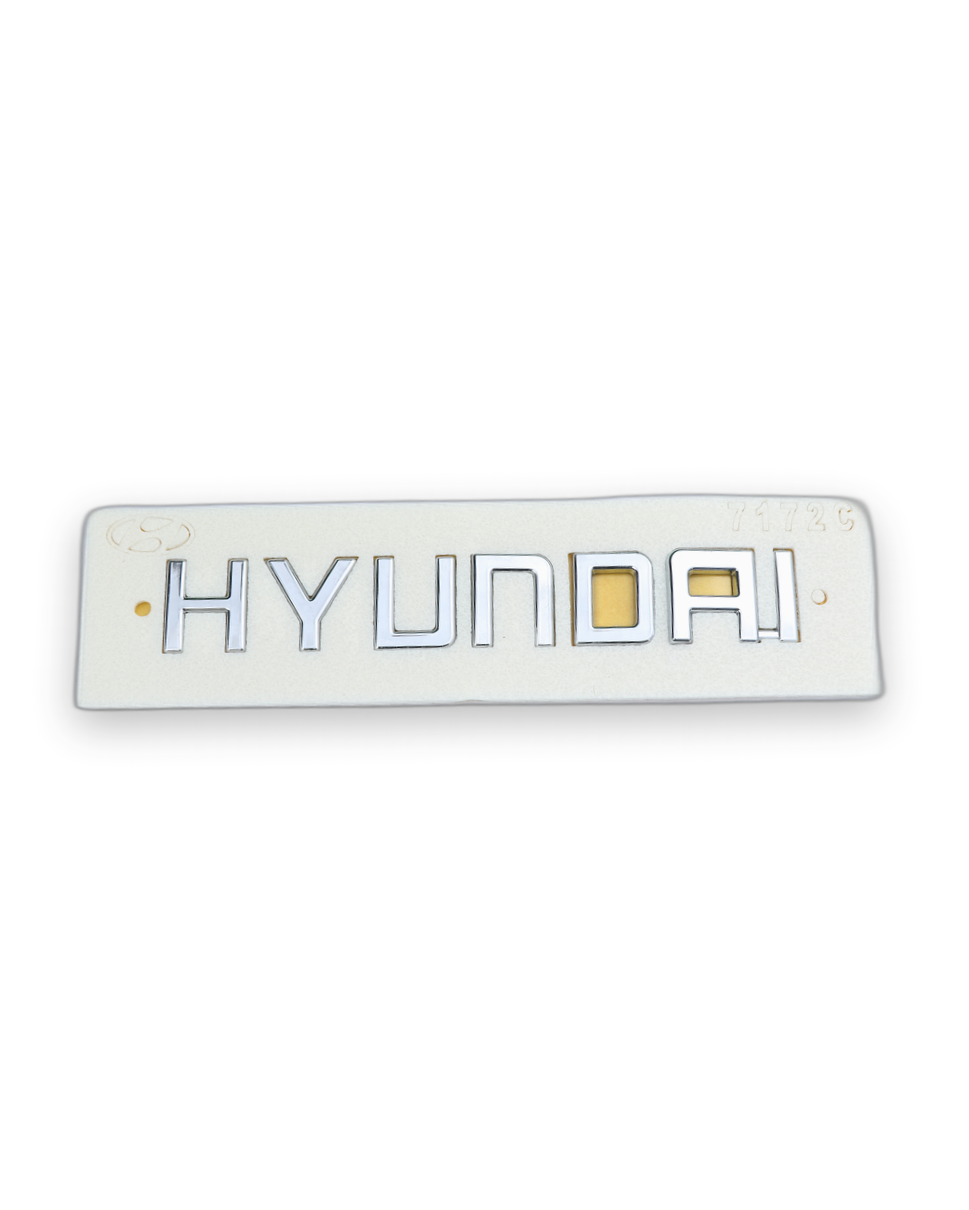 Hyundai Krom Bagaj Yazısı Hyundai Uyumlu