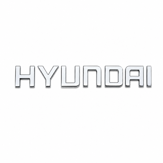 Hyundai Krom Bagaj Yazısı Hyundai Uyumlu