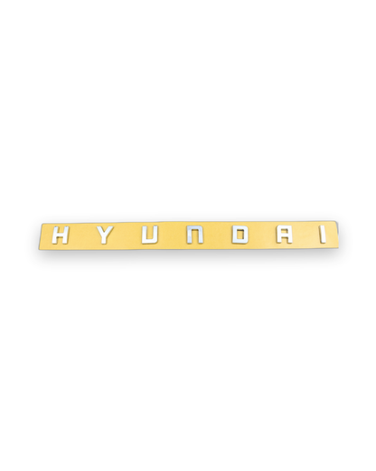 Hyundai Krom Bagaj Yazısı Hyundai Uyumlu