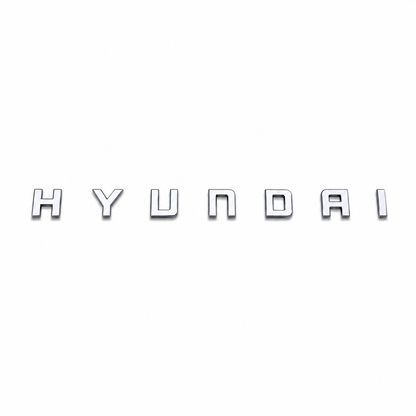 Hyundai Krom Bagaj Yazısı Hyundai Uyumlu