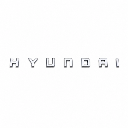 Hyundai Krom Bagaj Yazısı Hyundai Uyumlu