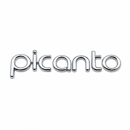Picanto 2004-2011 Krom Bagaj Yazısı Kia Uyumlu